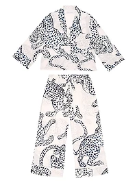 Jaguar Print Boxy Pajama Set