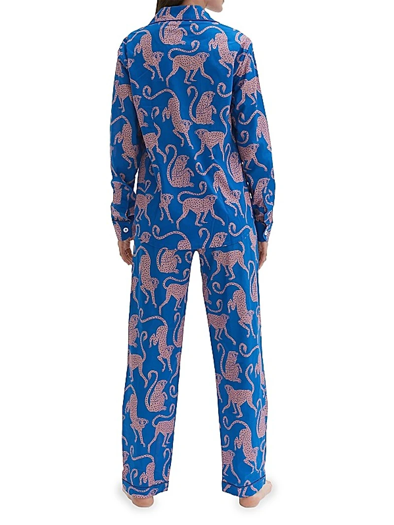 Chango Print Pajama Set