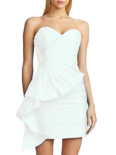 Ruched Bustier Minidress