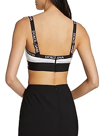 Logo Tape Triangle Bra