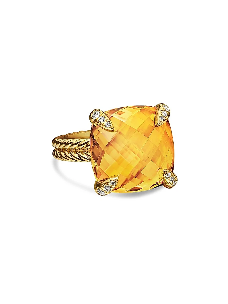Chatelaine Ring 18K Yellow Gold