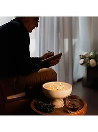 Nostalgia Bergamot & Musk Ceramic Candle