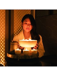 Calm Osmanthus & Sandalwood Ceramic Candle