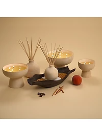 Calm Osmanthus & Sandalwood Ceramic Candle