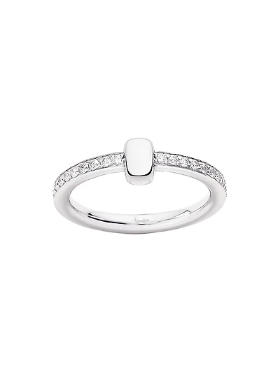 Together 18K White Gold & 0.5 TCW Diamond Ring