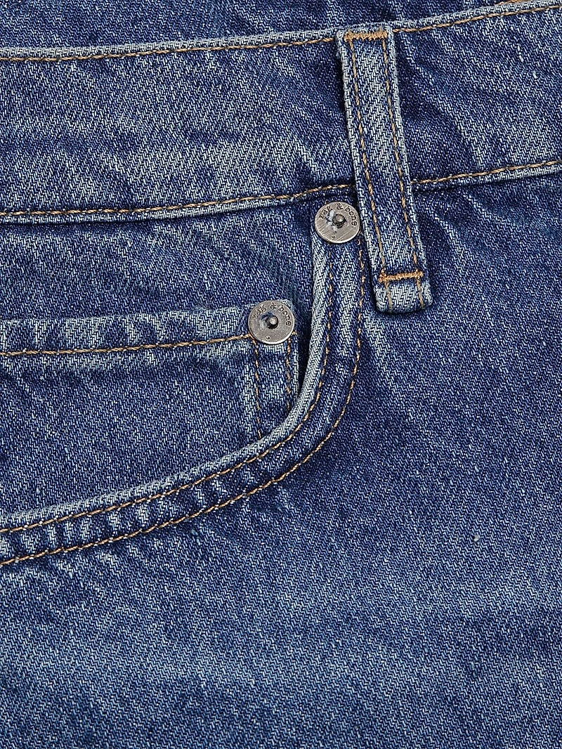 Cut-Off Denim Shorts