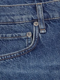 Cut-Off Denim Shorts