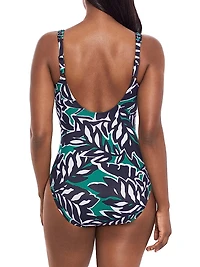 Palma Verde Sanibel Draped One-Piece Swimsuit