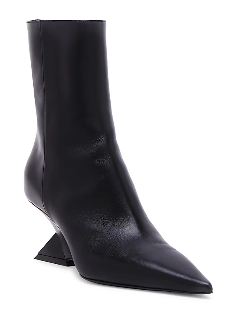 Cheope 60MM Leather Ankle Boots