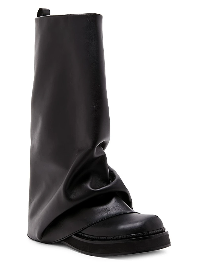 Robin Leather Combat Boots