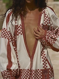 Diosa Geométrica Tunic Dress