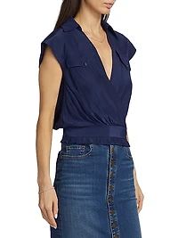 Amaris Surplice Top