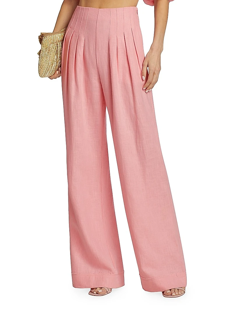 Dalia Wide-Leg Pants