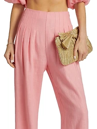 Dalia Wide-Leg Pants