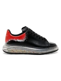 Leather Low-Top Sneakers