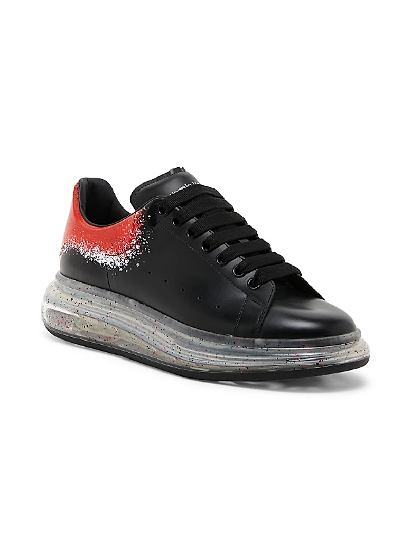 Leather Low-Top Sneakers