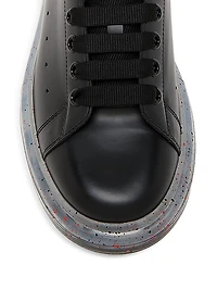 Leather Low-Top Sneakers