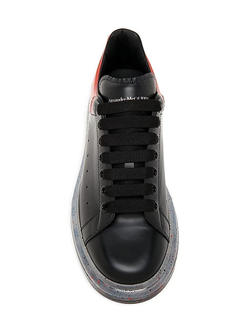 Leather Low-Top Sneakers