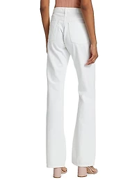 Loose Boot Mid-Rise Boot-Cut Jeans