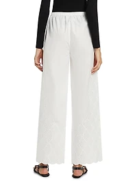 Dulche Eyelet Cotton Pants