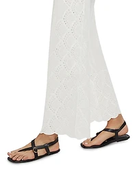 Dulche Eyelet Cotton Pants