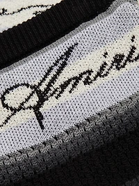 Wave Baja Striped Body-Con Skirt