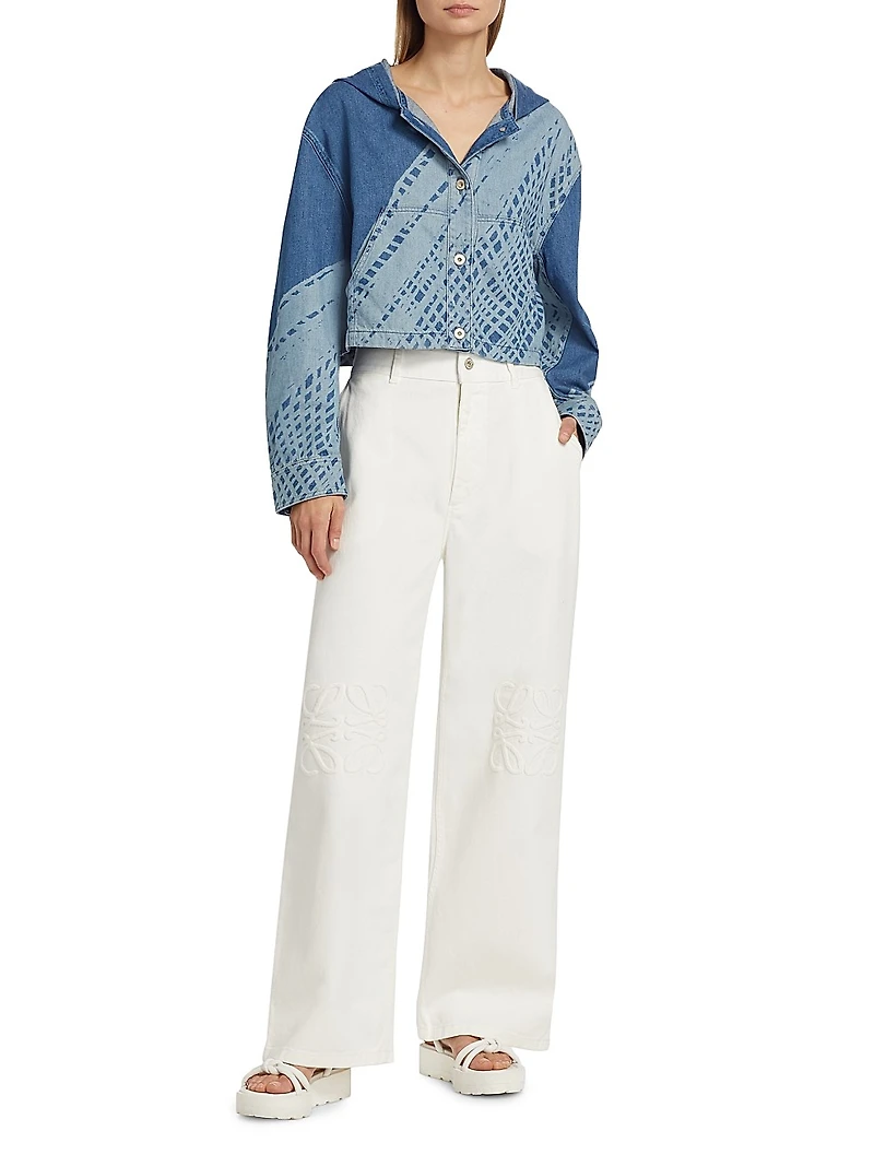 LOEWE x Paula's Ibiza Anagram Baggy Jeans