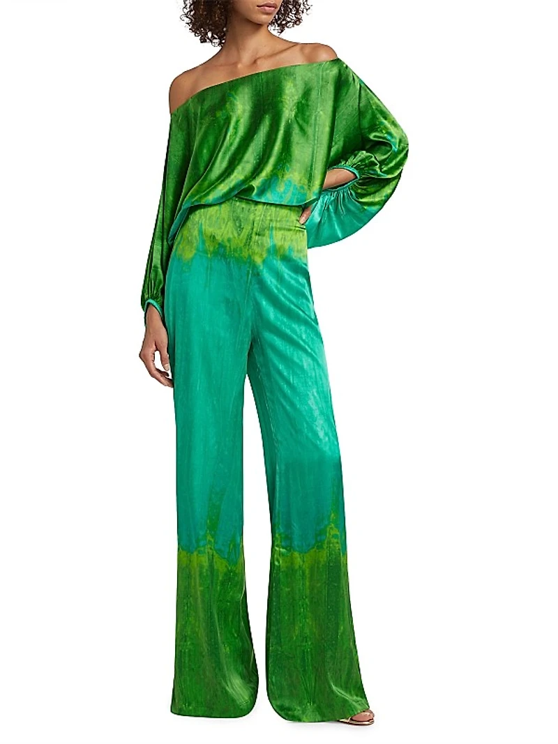 Andie Ombré Silk Pants