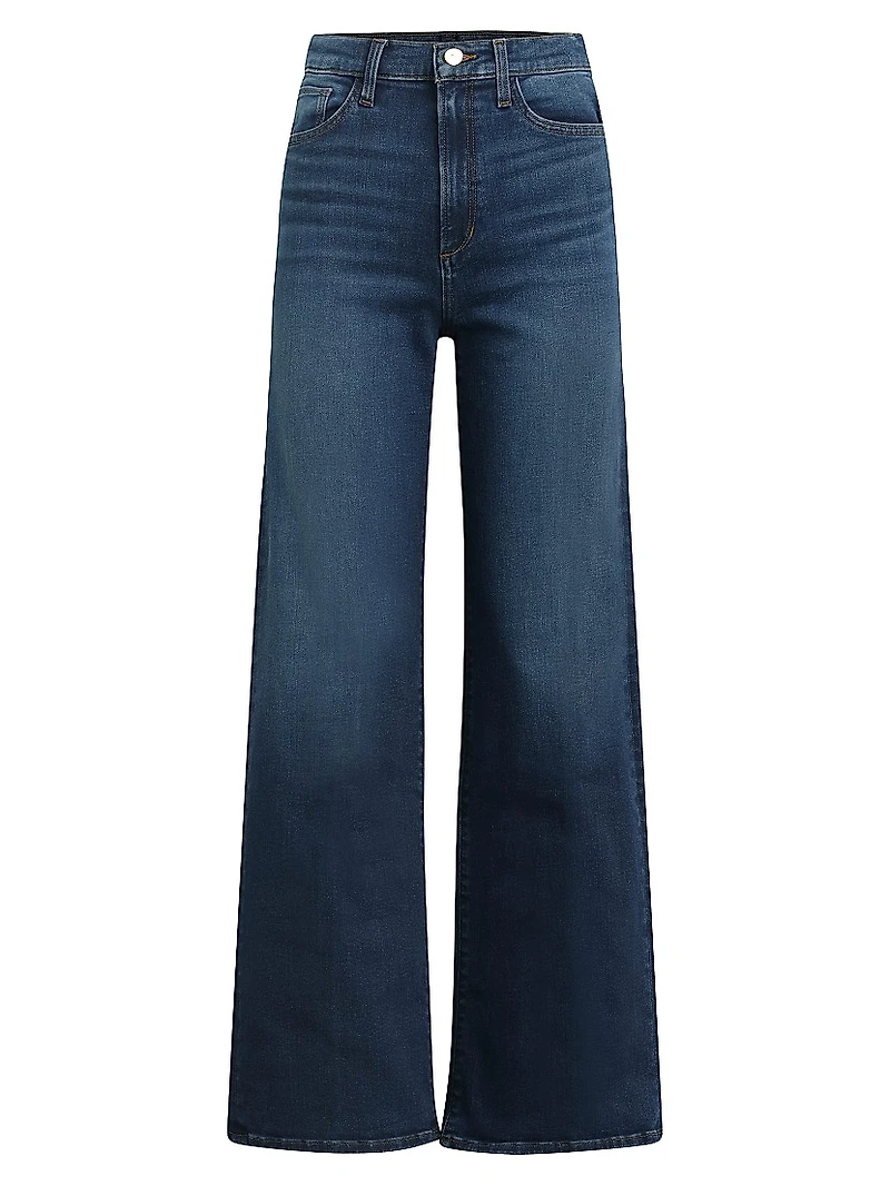 Petite Mia Wide-Leg Jeans