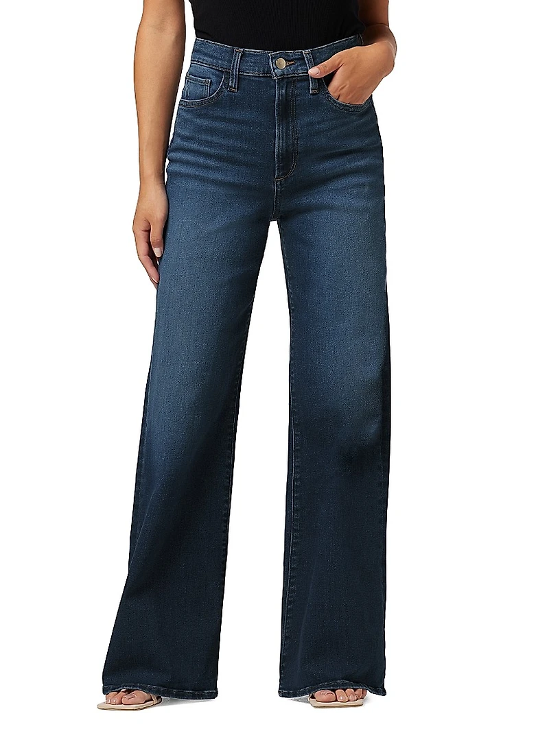 Petite Mia Wide-Leg Jeans