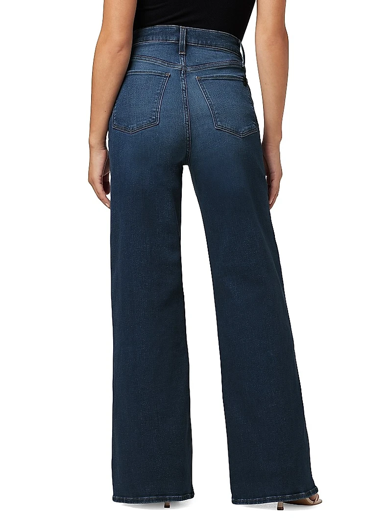 Petite Mia Wide-Leg Jeans
