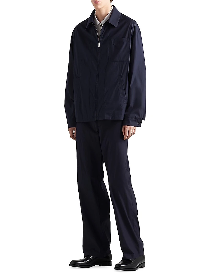 Stretch Poplin Pants