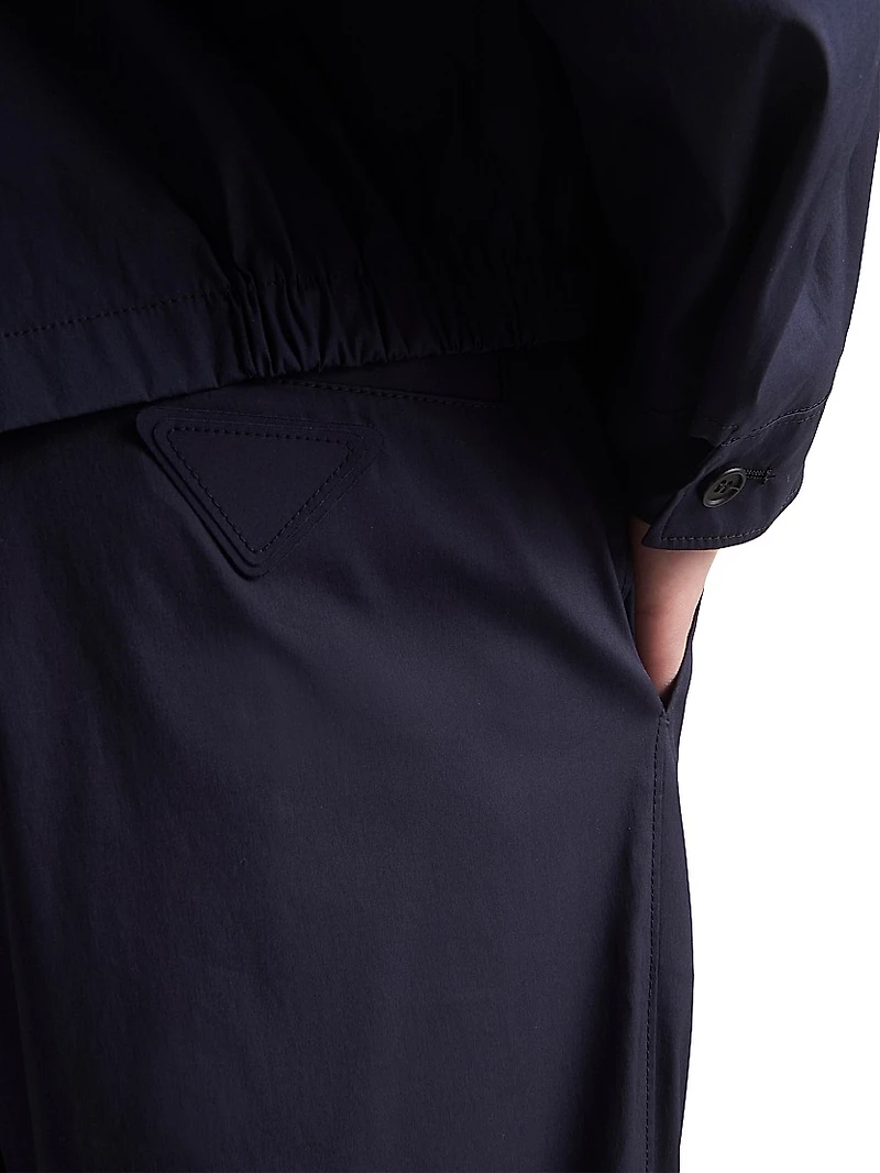 Stretch Poplin Pants