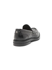 Logo-Detailed Leather Loafers