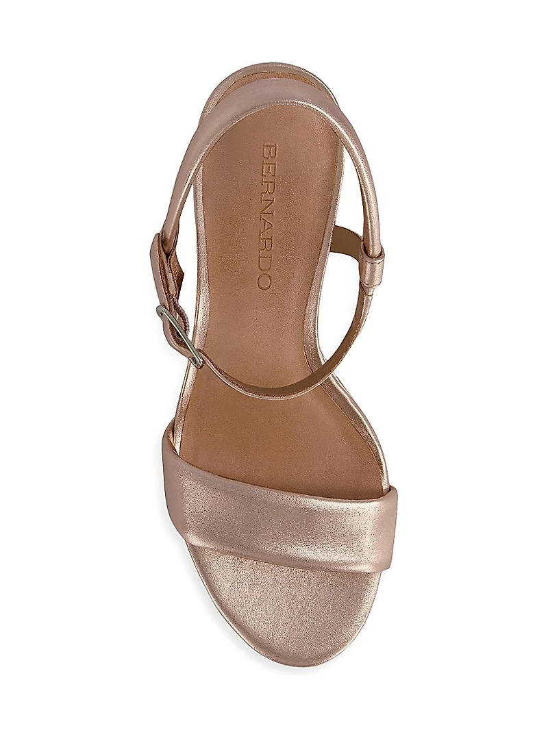 Ventura Leather Platform Sandals