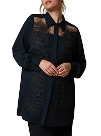 Plus Zambra Embroidered Tunic