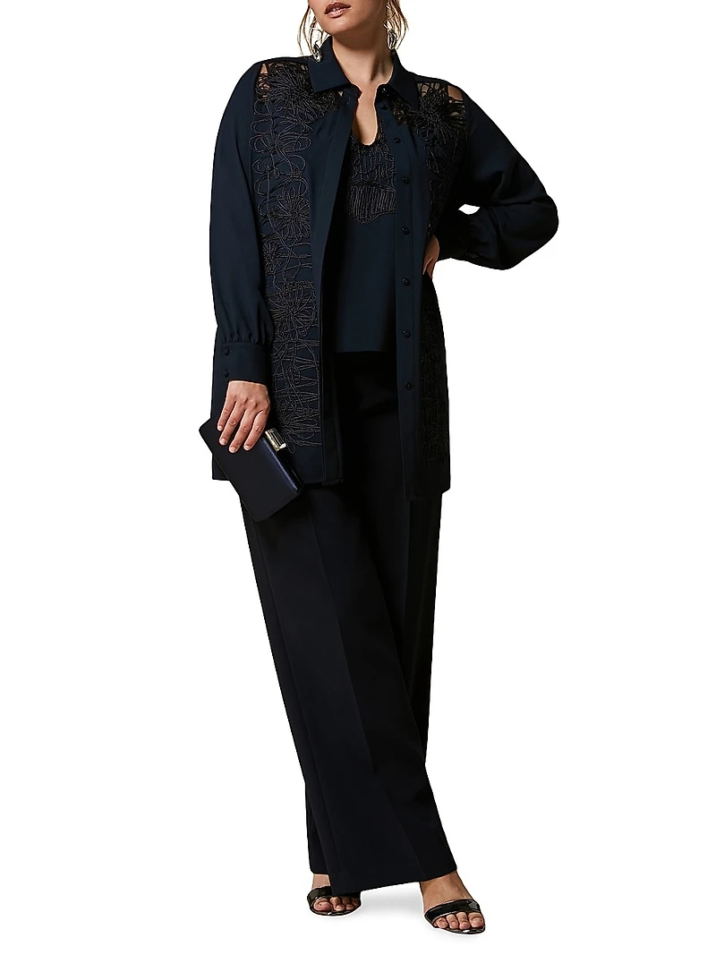 Plus Zambra Embroidered Tunic