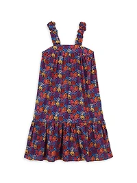 Little Girl's & Noum Seashell Print Dress