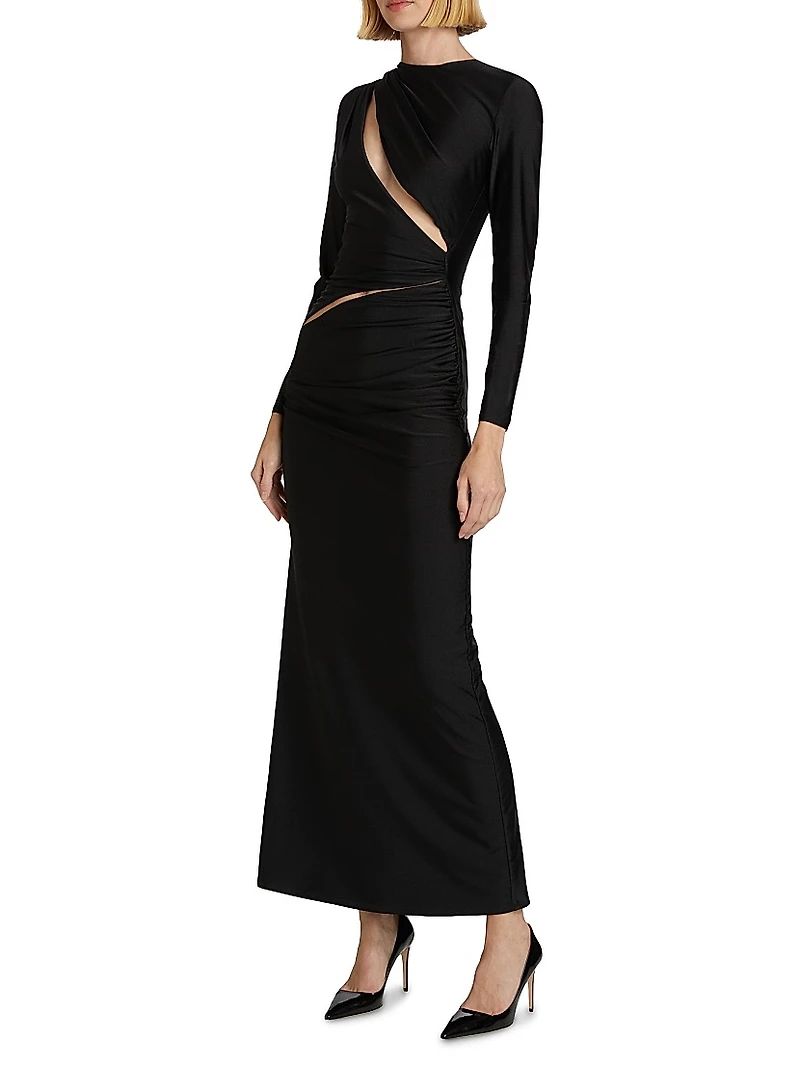 Cuts Both Ways Maxi Dress