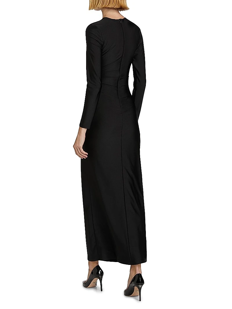 Cuts Both Ways Maxi Dress