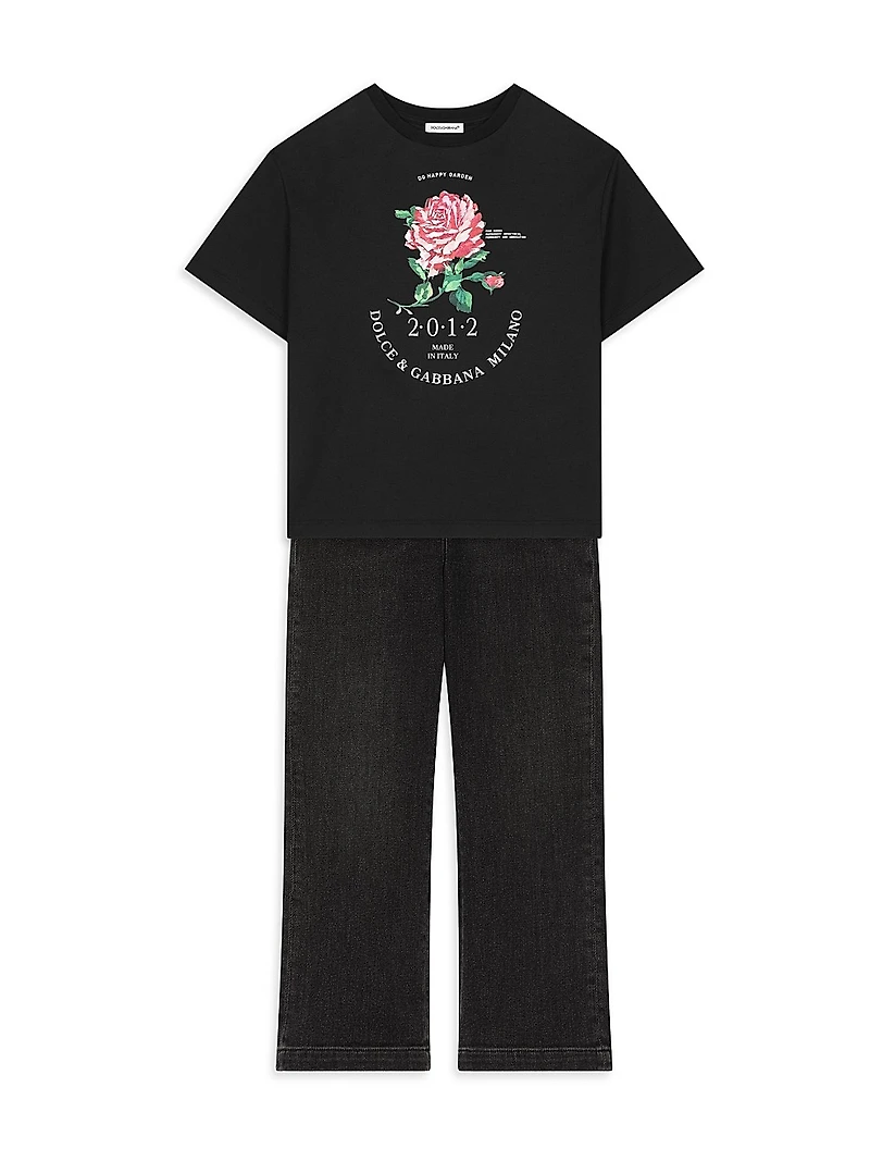 Little Girl's Straight-Leg Jeans