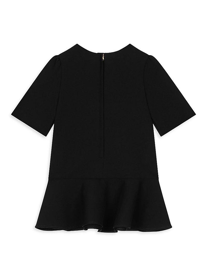 Little Girl's & Cady Button-Up Dress