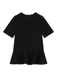 Little Girl's & Cady Button-Up Dress