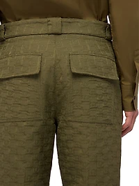 Gancini Jacquard Pants