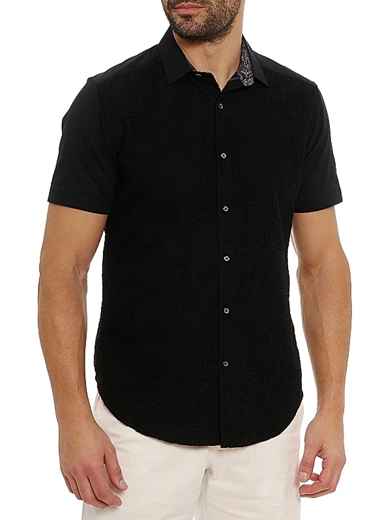 Sforza Woven Button-Front Shirt