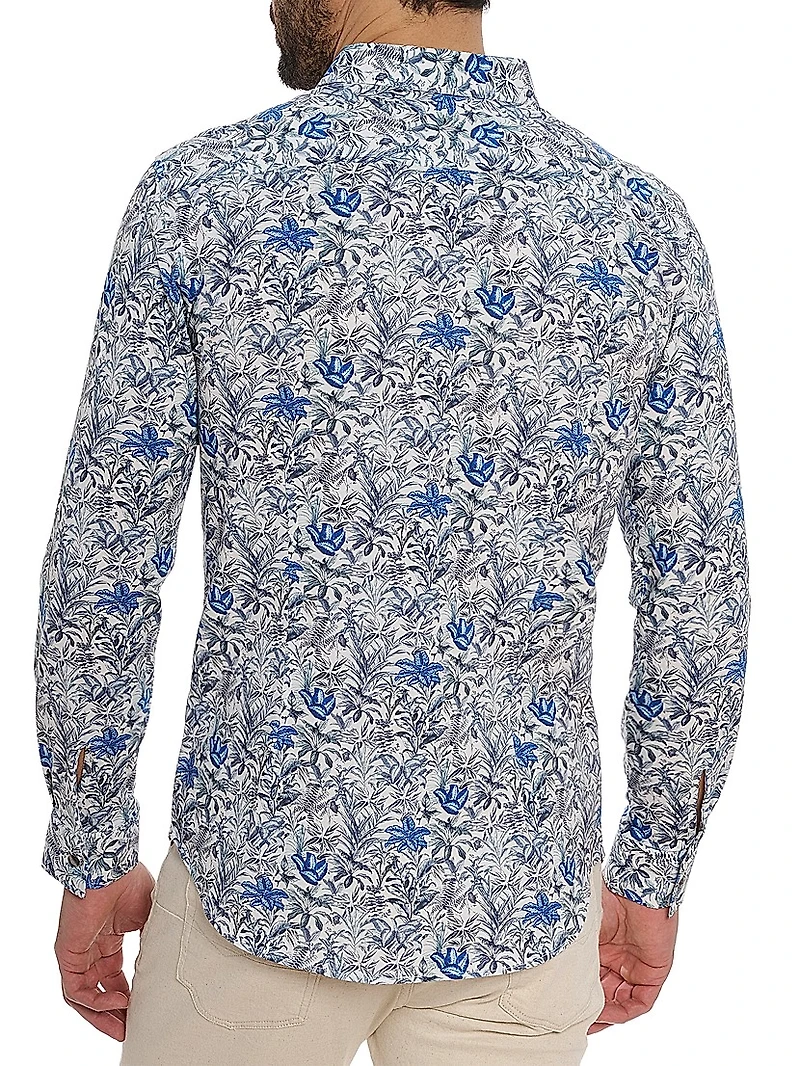 Leif Knit Button-Up Shirt