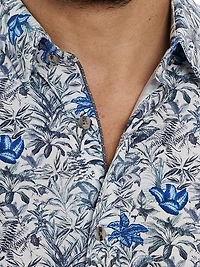 Leif Knit Button-Up Shirt