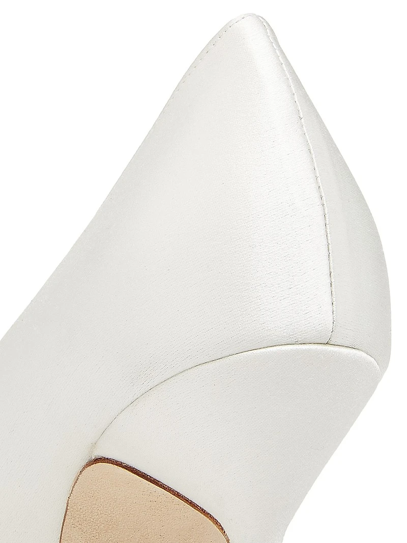 BB 90MM Satin Pumps