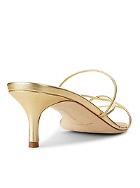 Ninfemu 50MM Leather Sandals