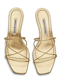 Ninfemu 50MM Leather Sandals